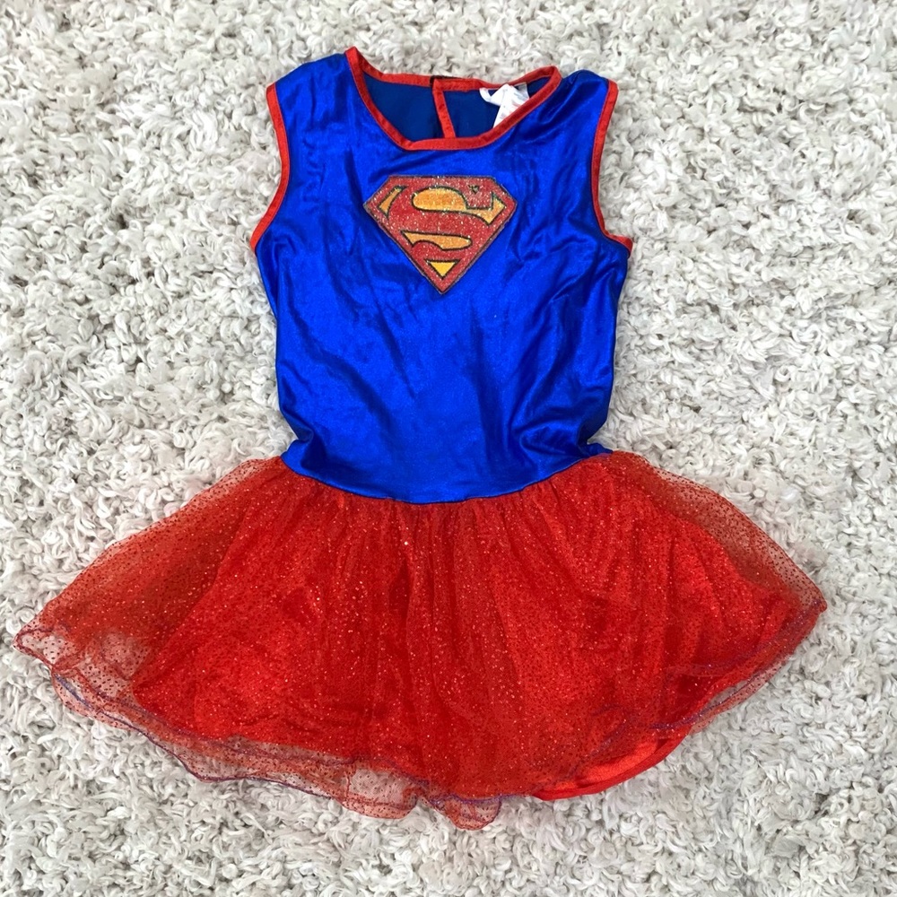 Super girl costume tutu dress DC comics